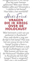 Hedi Fried: Vragen die ik kreeg over de Holocaust
